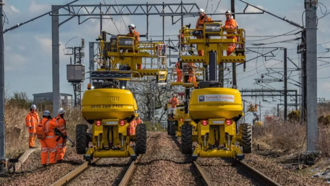 Încă 86 de km de linie ferată sunt în proces de electrificare la Sucursala Regională Căi Ferate Iași. Iată pe ce traseu vor fi lucrările