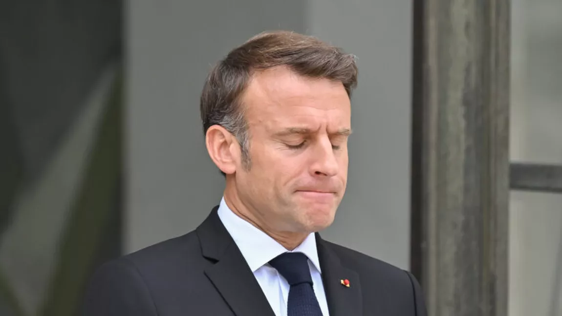 Tablou controversat cu Macron decapitat declanșează un scandal imens. Cum a reacționat președintele Franței