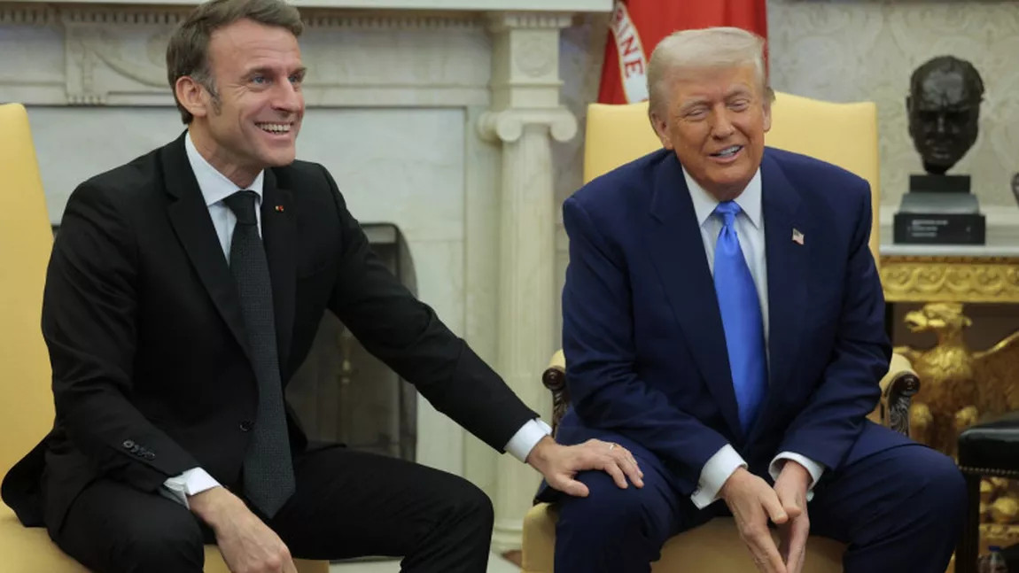 Emmanuel Macron dezvăluie ce a discutat cu Donald Trump la Casa Albă