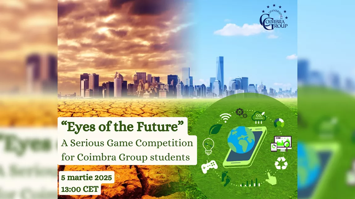 „Eyes of the future”: competiție educațională online pe tema sustenabilității pentru studenți