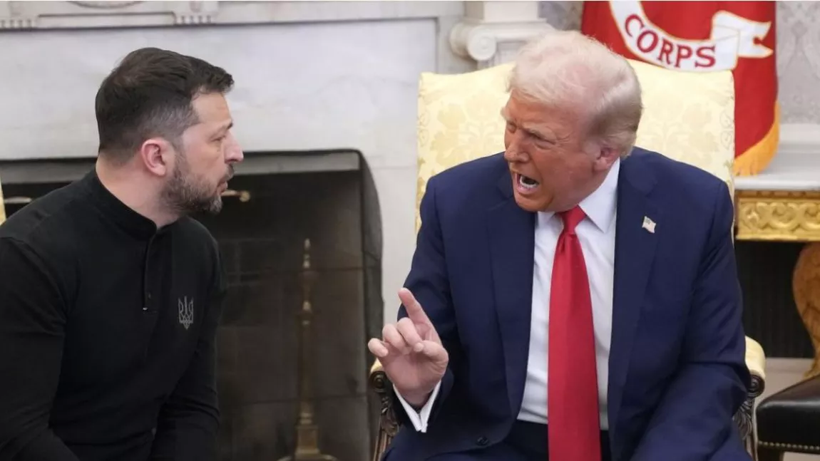 Trump i-a spus lui Zelenski „să fie recunoscător” și l-a acuzat că „se joacă cu al Treilea Război Mondial”. J.D Vance: „Ați spus mulțumesc măcar o dată?”
