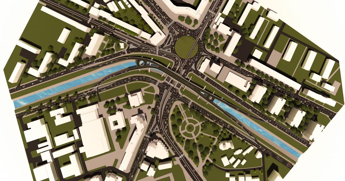 Iată cum arata proiectul celor două pasarele din Podu Ros. Lucrarea va ...