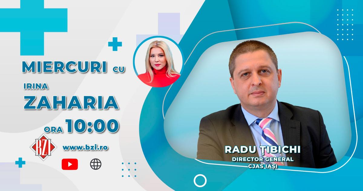 LIVE VIDEO - Radu Țibichi, director general CJAS Iași, discută în ...