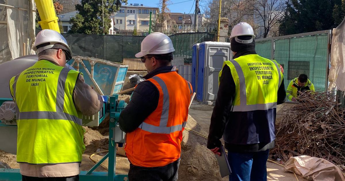 Inspectorii ITM Iași au desfășurat verificări pe teren, în săptămâna trecută, pentru conformitate.
