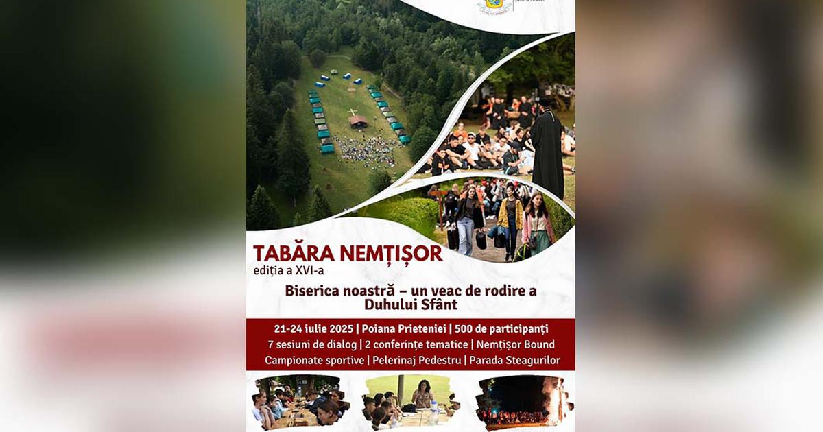 Activități programate în Arhiepiscopia Iașilor între 20 și 26 iulie 2025