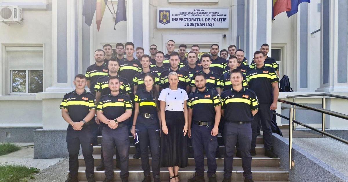 Sesiune de informare anticorupție pentru elevii Școlii de Agenți de Poliție „Vasile Lascăr” din Câmpina, la Iași