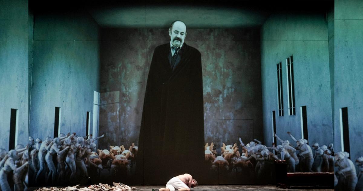 „Plugarul și moartea”, un spectacol premiat al Teatrului Național „Vasile Alecsandri” din Iași, se prezintă la Sala Mare.