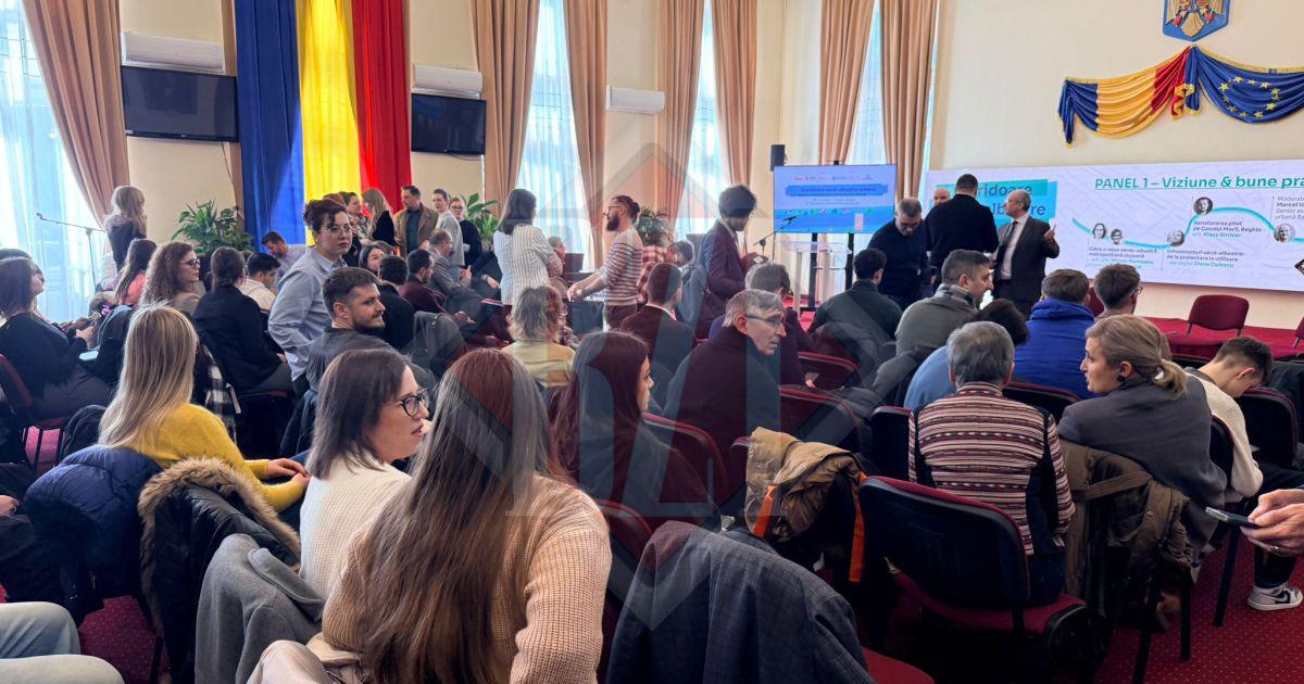 Eveniment la Iași dedicat transformării râului Bahlui într-un coridor verde-albastru pentru dezvoltarea urbană.