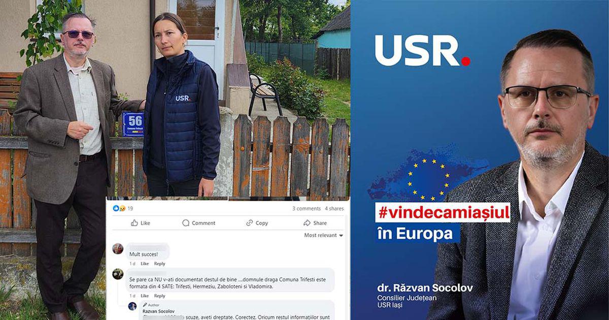 Un candidat USR la Consiliul Județean Iași nu cunoaște cum este ...