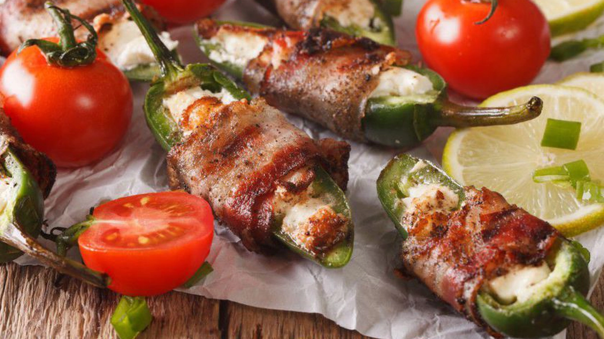 aperitiv picant cu bacon