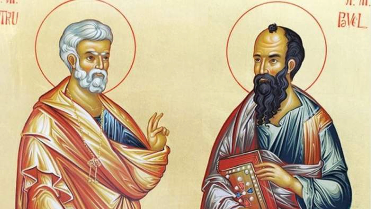 icoana Sfintii Apostoli Petru si Pavel