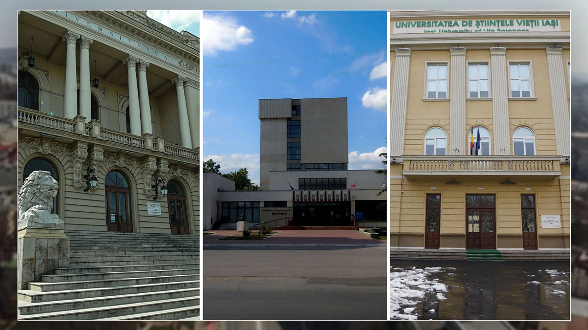 Sediile-Universităților-de-Științele-Vieții-Ion-Ionescu-de-la-Brad-Alexandru-Ioan-Cuza-și-cea-Tehnică-Gheorghe-Asachi-din-Iași