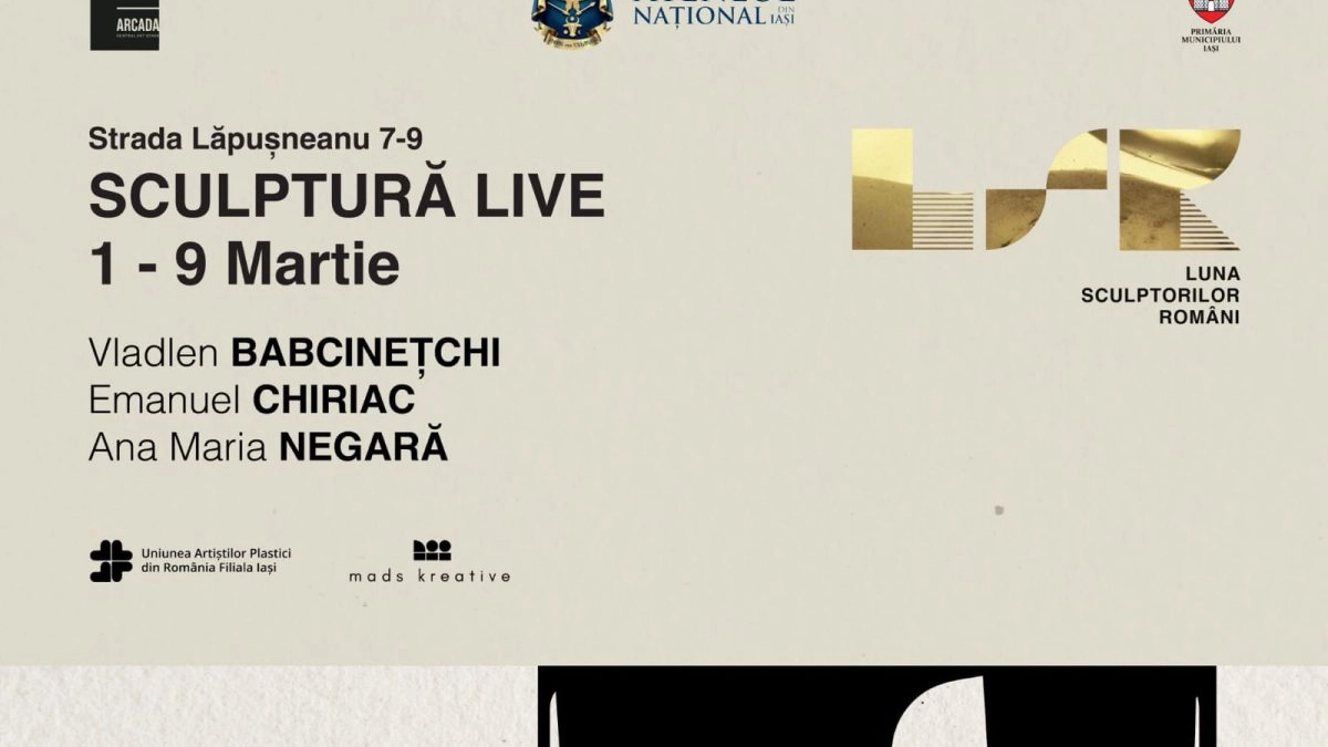 sculptură-live