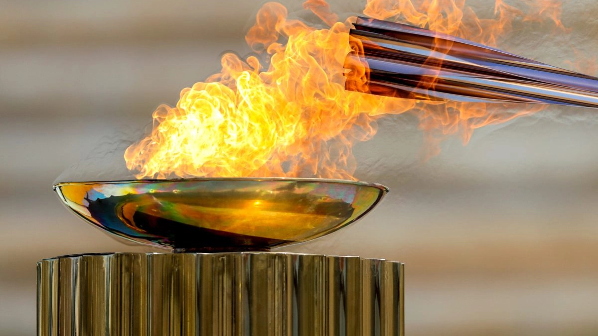 Athens,,Greece,-,March,19,,2020:,Olympic,Flame,Handover,Ceremony