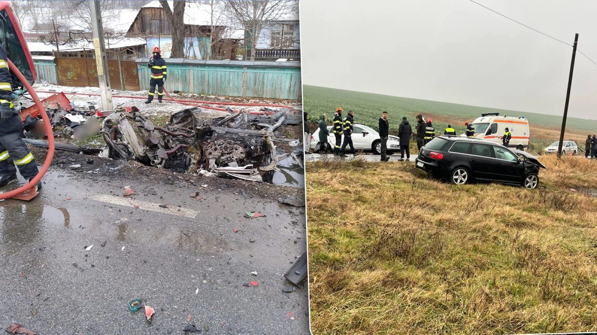 Colaj-cu-BMW-ul-distrus-în-accident-și-autoturismul-WV-avariat