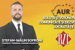 LIVE VIDEO 8211 Ștefan-Mălin Sofroni candidatul AUR pentru Primăria Comunei Holboca în studioul BZI LIVE 8211 FOTO