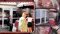 Inspectorii ANPC s-au îngrozit de ce au găsit în carmangeria care vindea carne expirată în Piața Nicolina. Măcelăria a fost închisă pentru 6 luni 8211 FOTO