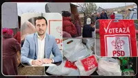 Candidatul PSD din Bârnova s-a făcut de râs După ce a filmat pachetele pe care le dă primăria oamenilor defavorizați spunând că e mită electorală a fost prins împărțind șpagă 8211 FOTO