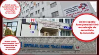 Șase spitale din Iași funcționează fără autorizație de securitate la incendiu. Managerii vin cu explicații 8211 FOTO