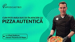 LIVE VIDEO – Cum poți avea succes în afaceri cu pizza autentică? Aflati de la Vlad Holicov, owner Pizza Di Napo, într-un nou episod de #PodcastBZI!