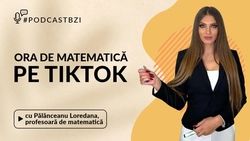 Profa de mate care a cucerit TikTok-ul. Loredana Pălănceanu, profesorul care face matematica cool și accesibilă pentru toți elevii vine la #PodcastBZI
