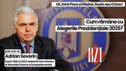 Super-dezbatere geopolitică și geostrategică săptămânală marca BZI LIVE alături de invitatul special permanent, prof. univ. dr. Adrian Severin, expert ONU și OSCE respectiv fost prim-vicepremier, ministru al Afacerilor Externe și europarlamentar