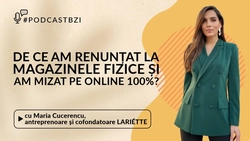 LIVE VIDEO – De ce am renunțat la magazinele fizice și am mizat pe online 100%? Maria Cucerencu, antreprenoare și cofondatoare LARIÉTTE