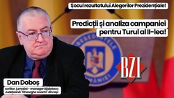 LIVE VIDEO – Analiza momentului la BZI LIVE alături de Dan Doboș, scriitor, jurnalist și manager Biblioteca Județeană „Gheorghe Asachi” din Iași. Comentarea rezultatului Alegerilor Prezidențiale, viitorul președinte, situația socio-economică și politică din țară