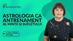 LIVE VIDEO – Anca Tăutu, astrolog și fondatoare Astro Mercur, inițiatoarea simpozionului “Ritmuri Astrale” și a comunității “Astro Mercur “ vine la #PodcastBZI