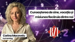 LIVE VIDEO – Cunoașterea de sine, vocația și misiunea fiecăruia dintre noi exemplificate de numerologul Corina Macoveiu, la BZI LIVE