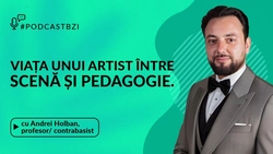 LIVE VIDEO – De la scenă la catedră. Povestea unei cariere impresionante în muzică, cu Andrei Holban profesor la Palatul Copiilor Iași, contrabasist la Ansamblul Artistic Profesionist “Constantin Arvinte” Iași, manager proiect muzical “Tarafu’“