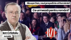 Super-dezbatere și analiza alegerii noului președinte al României la BZI LIVE alături de maestrul Ion Cristoiu, reputatul jurnalist! Ce urmează pentru România cu Nicușor Dan și cum poate fi rezolvată criza economică și politică