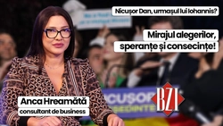 LIVE VIDEO – Nicușor Dan, urmașul lui Iohannis? Despre mirajul alegerilor, speranțe și consecințe discută Anca Hreamătă, consultant de business, la BZI LIVE