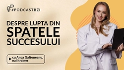 LIVE VIDEO – Anca Gaftoneanu, nail trainer, despre lupta din spatele succesului