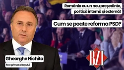 Talk-show special săptămânal BZI LIVE alături de Gheorghe Nichita, fost primar al Iașului! Analiza rezultatului Alegerilor Prezidențiale, reformarea partidelor politice și redresarea economică a României