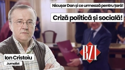 LIVE VIDEO – Super talk-show săptămânal BZI LIVE alături de maestrul Ion Cristoiu, jurnalist! Despre învestirea lui Nicușor Dan, negocieri politice pentru noul Guvern, criză politică și economică
