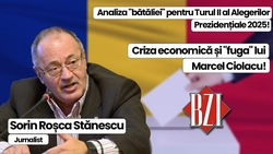 LIVE VIDEO – Super talk-show BZI LIVE săptămânal cu invitatul special permanent, nașul presei din România, senior-jurnalistul Sorin Roșca Stănescu! De la „bătălia” pentru Palatul Cotroceni la criza economică și realitatea geopolitică și geostrategică internațională