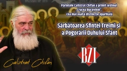 LIVE VIDEO – Părintele Calistrat Chifan a primit ordinul „Crucea Bucovinei”, cea mai înaltă distincție eparhială! Despre această recunoaștere și sărbătoarea Sfintei Treimi discută la BZI LIVE!