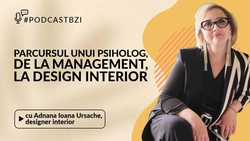 LIVE VIDEO – De la psihologie și management, la artă și emoție în spațiul de acasă, Adnana Ioana Ursache, invitată la #PodcastBZI
