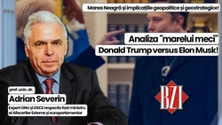 Super-analiză geostrategică și geopolitică BZI LIVE alături de invitatul special permanent, prof. univ. dr. Adrian Severin, expert ONU și OSCE respectiv fost prim-vicepremier, ministru al Afacerilor Externe și europarlamentar