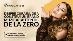 LIVE VIDEO – Andreea Vîlcan, artistă și songwriter, despre curajul de a construi un brand muzical autentic de la zero