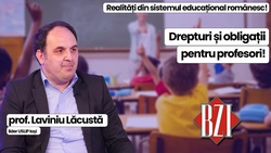 LIVE VIDEO – Ediție BZI LIVE dezbatere și analiză pe teme educaționale și sindicale alături de prof. Laviniu Lăcustă, lider USLIP Iași