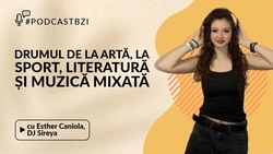 LIVE VIDEO – Astăzi, la #PodcastBZI, o avem invitată pe Esther Caniola, cunoscută sub numele de scenă DJ Sireya, o tânără energică, care la doar 15 ani îmbină muzica, arta vizuală, literatura și sportul de performanță într-un mod cu totul remarcabil