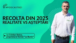 LIVE VIDEO – Recolta din 2025 – realitate vs. așteptări! Discuție cu Cristian Stoica, proprietar fermă “La Bunici”, într-un nou episod de #PodcastBZI!