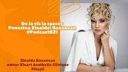 LIVE VIDEO – Zinaida Baxanean, antreprenoare, owner Zinart Aesthetic Clinique Pitești, despre eșecuri, investiții și lecția maturității în business
