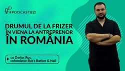 LIVE VIDEO – Darius Rus, cofondator Rus’s Barber & Nail, despre drumul de la frizer în Viena la antreprenor în România