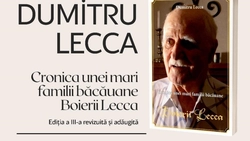 Lansare de carte la Muzeul Memorial „Mihail Kogălniceanu”:  „Cronica unei mari familii băcăuane. Boierii Lecca”