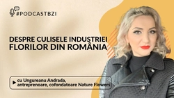 LIVE VIDEO – Ungureanu Andrada, antreprenoare, cofondatoare Nature Flowers, despre culisele industriei florilor din România