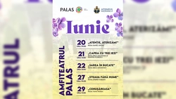 Teatru în aer liber, sub cerul verii, la Amfiteatrul Palas