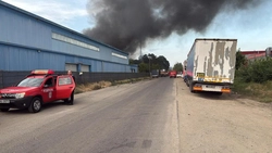 Incendiu la un depozit din București. A fost emis un mesaj RO-Alert